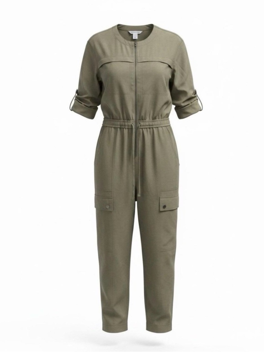 Athleta Celestial Utility Jumpsuit - Size S Tall - green